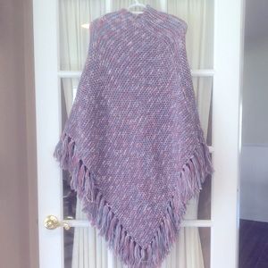 Hand-Knit Poncho